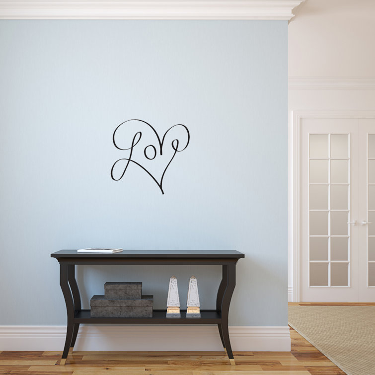 Winston Porter Love Heart Wall Decals Wayfair